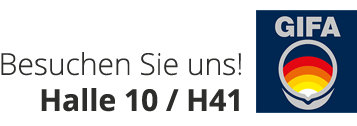 Besuchen Sie uns! Halle 10 / H41